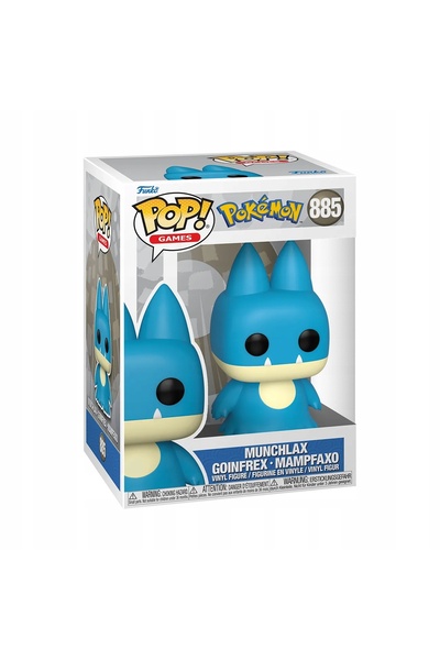 Funko Pop! FIGURKA Vinyl Pokemon - Munchlax |   ORIGINAL