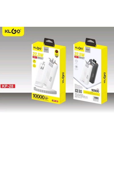 OEM KLGO KP-28 Power Bank 10000mAh 22.5W με Θύρα USB-C