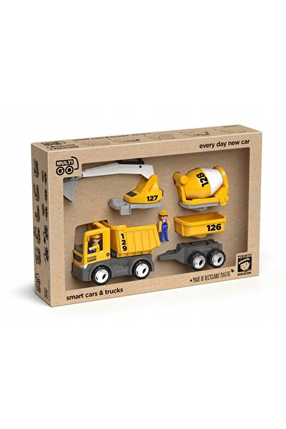 Efko Set de construcție MultiGO - Figurine de construcție cu mașini