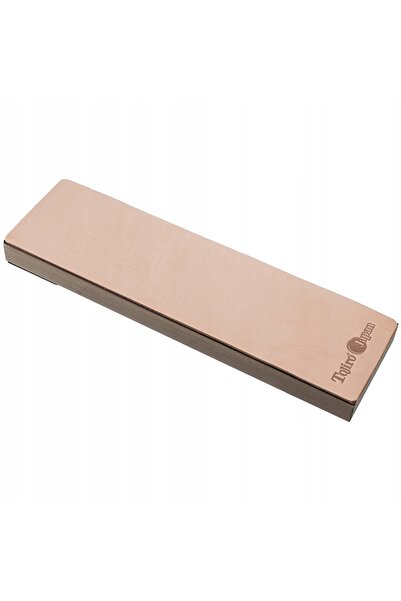 Tojiro Ascuțitor de cuțite din piele F-461, tip strop, 25 x 7 cm, Japonia