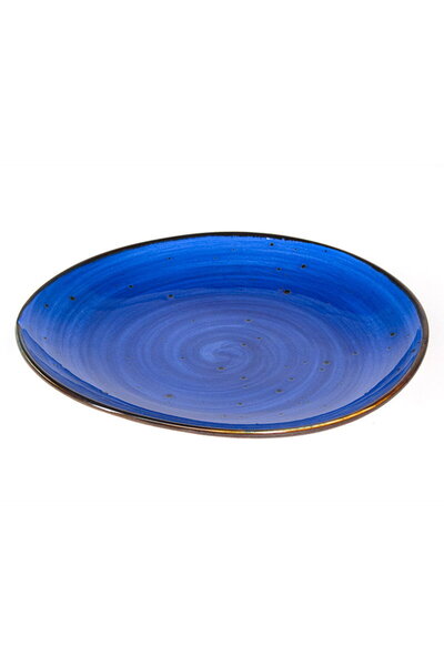 CAVO Blue Porcelain Plate Medium