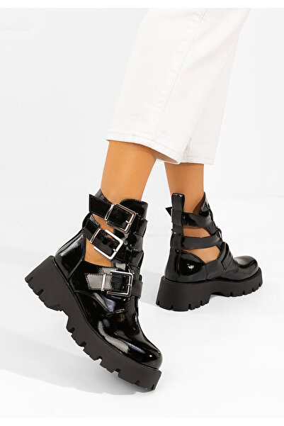 B T Shoes Γυναικείες φθινοπωρινές μπότες Audrie V2 μαύρες