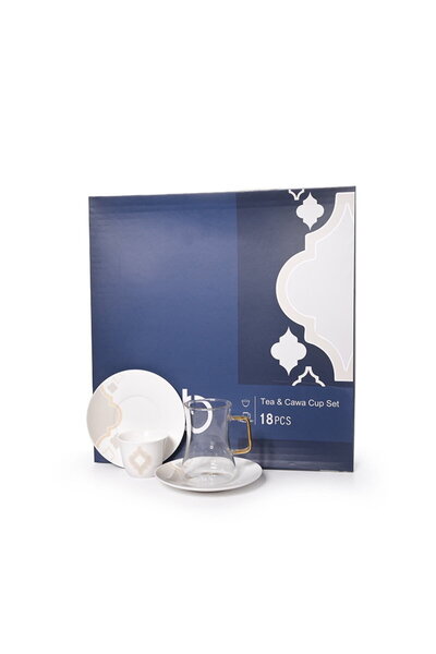 Neat 18-Piece Bowl and Jug Set