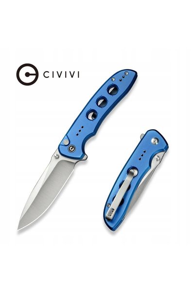 Civivi Hyperpulse 14C28N Cuțit din aluminiu albastru