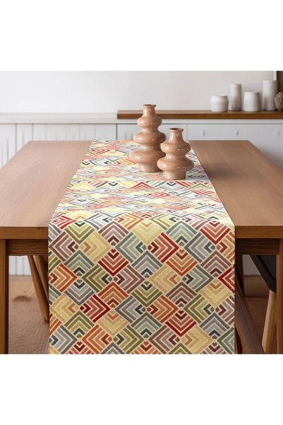 Beauty Home Ύφασμα Runner με πολύχρωμα διαμάντια
