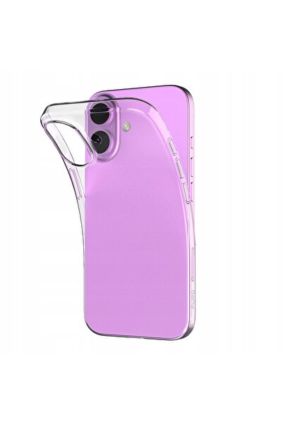 NO BRAND Husă de silicon pentru iPhone 16 Puro 03 Nude - Transparentă