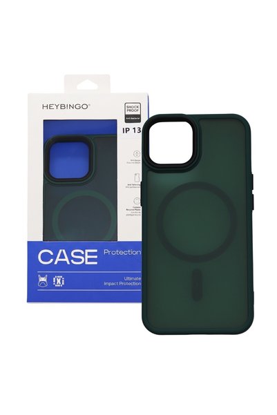 HEYBİNGO Husă subțire pentru iPhone 13, MagSafe, rezistentă la șocuri, rezist...