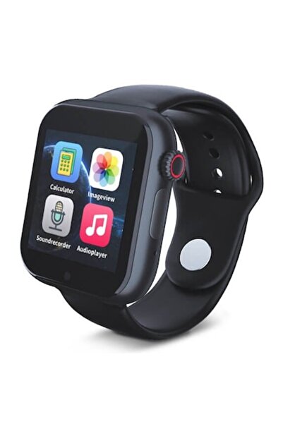 OEM Smartwatch Με Οθόνη Αφής, Sim Κάρτα, Κάμερα - Μαύρο