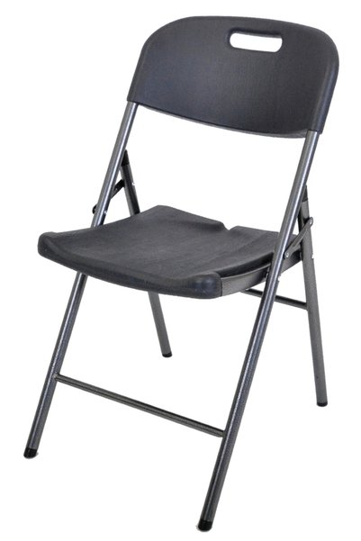Rojaplast Scaun de exterior metalic negru
