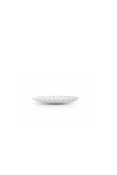 CAVO Kavu Porcelain 4-Piece Dinner Plate Set 15.4 cm - White