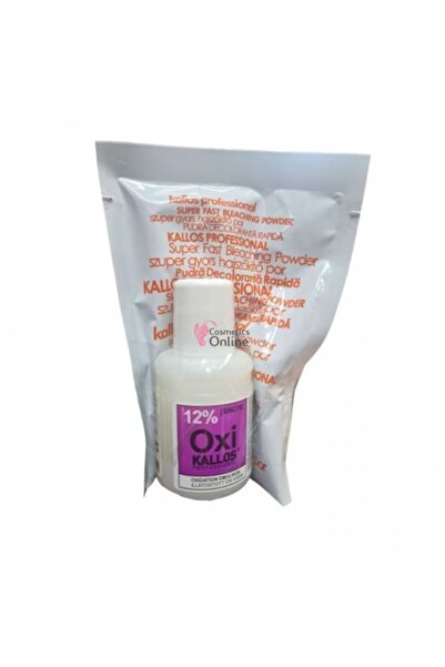 Kallos Oxidant 12% 60 ml + pudra decoloranta 35 g