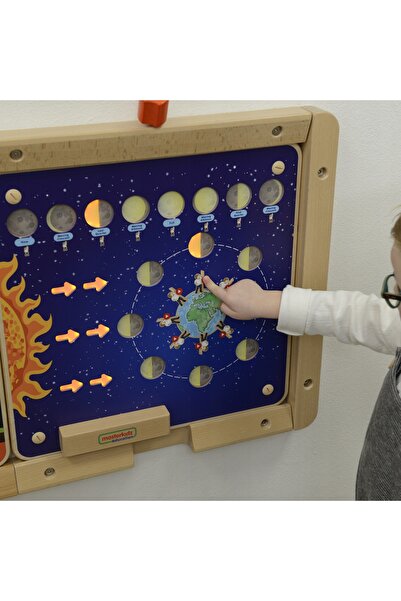 Masterkidz Tablă educativă Fazele Lunii