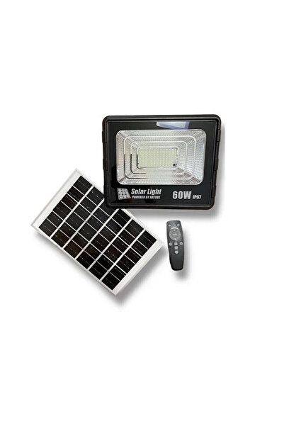 GDSUPER Solar Floodlight Waterproof GD-60H 60W με ξεχωριστό ηλιακό πάνελ και ...