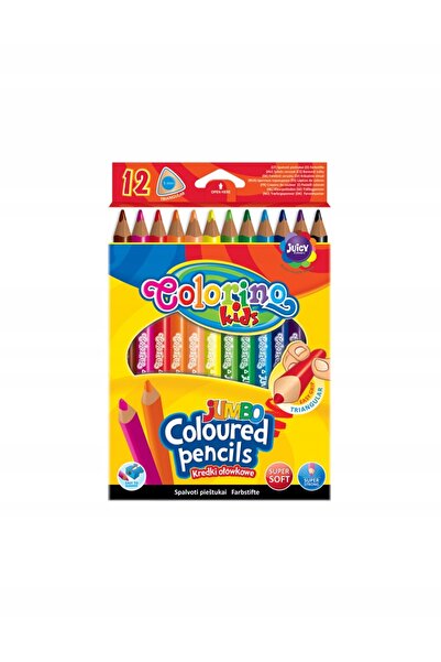 Colorino ND39_345281 Creioane colorate OLO 12 culori/180 bucăți Pachet Jumbo ...