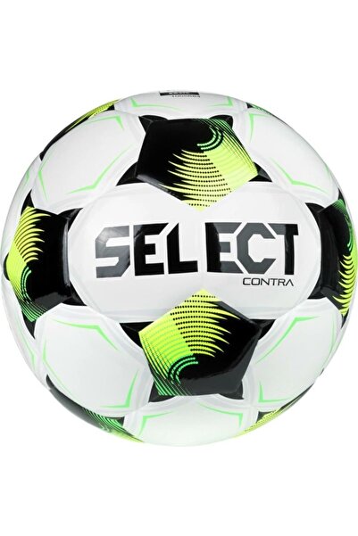 SELECT Minge de fotbal FB Contra alb-negru mărime 5