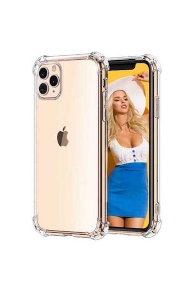 Apple Oem Θήκη Σιλικόνης Anti Shock0.5mm Για Iphone 11 Pro Max Διάφανη