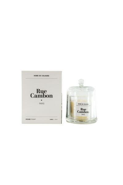 Beauty Home Αρωματικό Γυάλινο Κερί 100γρ Παρίσι 6 x 6.5 εκ.