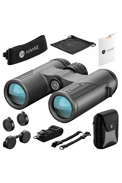 Hawke LORNETKA Frontier HD X 10x32 Gri Turism Vânătoare Impermeabil