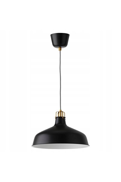 IKEA Lampă suspendată RANARP, negru, 38 cm