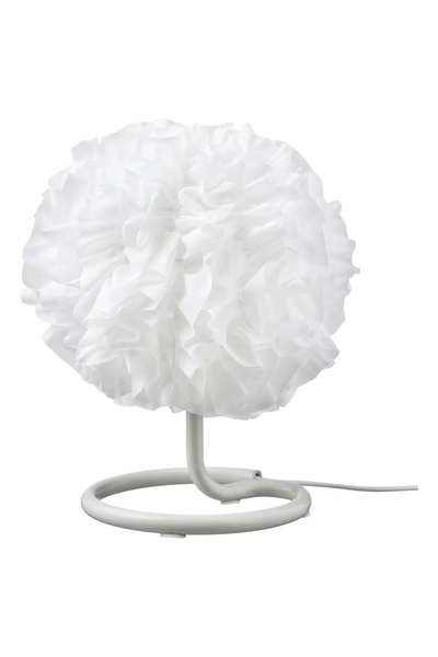 IKEA Lampă de masă VINDKAST, albă, 26 cm