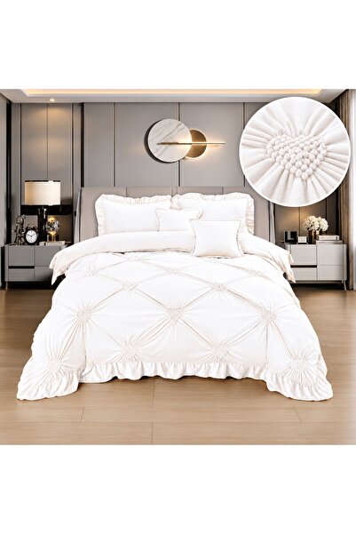 Frasin Select Lenjerie pat dublu din catifea de lapte, Cocolino cu fir scurt ...