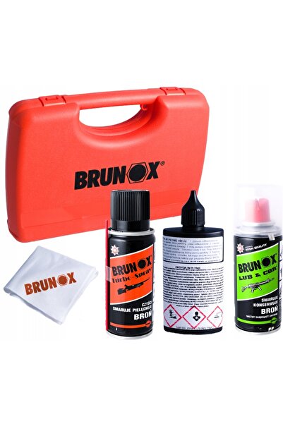 Brunox Kit de valiză Lub&Cor, Îngrijire arme, oxid