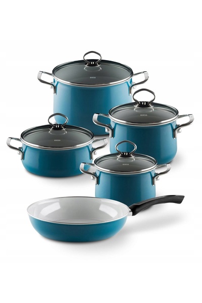 Riess Set de oale și tigăi Aquamarin, 5 piese
