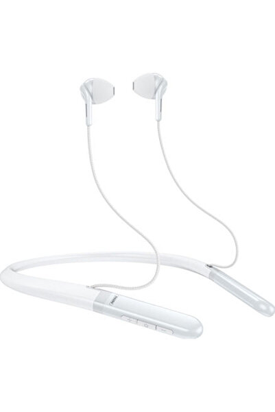 Remax RB-S30 Ακουστικά Bluetooth Handsfree για εσωτερικό αυτί με λευκά αντίστ...