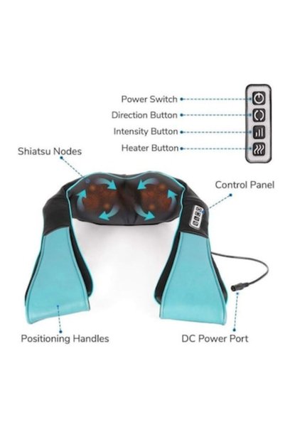 OEM Συσκευή Μασάζ Shiatsu Songen 12v 3 Ταχύτητες Λαιμό-αυχένα-πλάτη