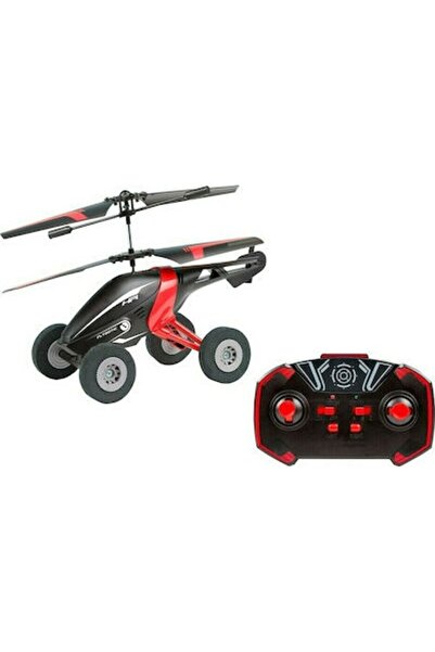 OEM Air Wheelz Τηλεκατευθυνόμενο Ελικόπτερο Κόκκινο
