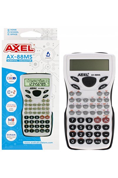 Axel ND39_526705 CALCULATOR ȘTIINȚIFIC AX-88MS PUD 5