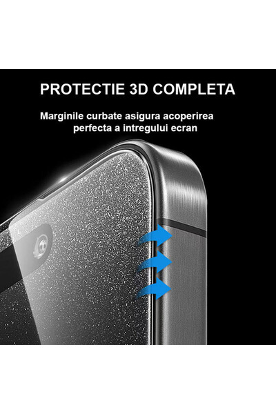 HEYBİNGO Folie de protecție din sticlă securizată pentru iPhone 11 Pro Max, 9H HD, Anti-static, Kit de instalare