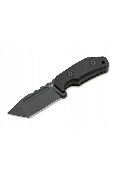 Böker Cuțit fix plus mic Dvalin Tanto negru D2/G10 02BO034