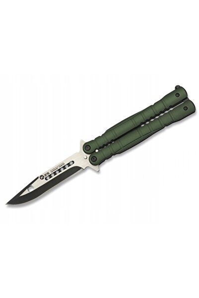 K25 Cuțit fluture 02130 Balisong Verde