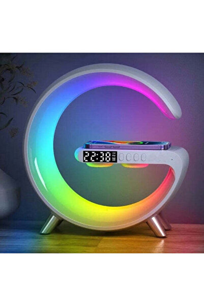 OEM Λάμπα Moon RGB με Ξυπνητήρι, Φως & Ήχο, Ηχείο Bluetooth και Γρήγορο Ασύρμ...