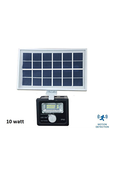 OEM Προβολέας εξωτερικού χώρου LED 10w με Φωτοβολταϊκό Πάνελ και ανίχνευσης κ...