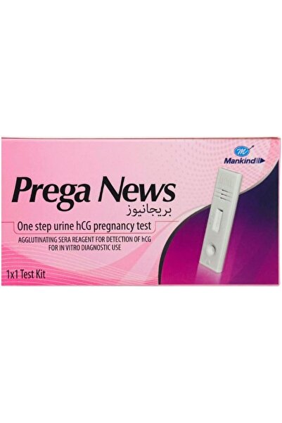 Mankind Pharma Prega News HCG Pregnancy Test Cassette – Easy to Use, Early De...
