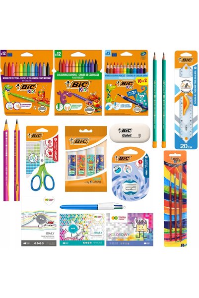 bic kids Set școlar pentru școală BIC BIG XL CLASS 1-3 |   53 elemente