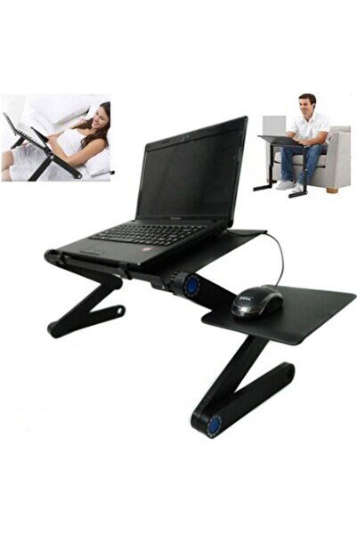 OEM Πτυσσόμενο Τραπεζάκι Για Laptop Με Ανεμιστήρα Ψύξης Και Θέση Mouse X8