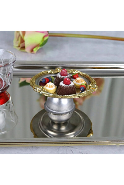Al Hadaya Mall طاولة فردية أنيقة وعصرية - أسود - 55x55 سم
