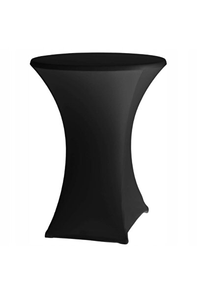 HENDI Față de masă rotundă pentru catering, tip Simposium, pătrată. 70cm - negru