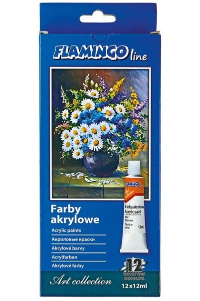 EV HASTANESİ ALFİMO ND39_410542 VOPSELE ACRILICE 12 CULORI 12ML FLAMINGO 35992