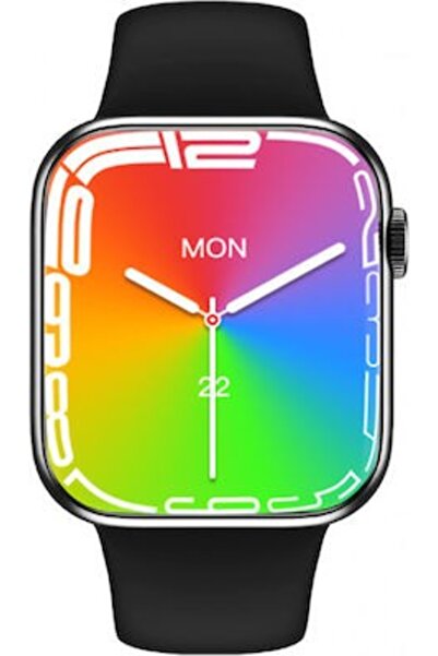 OEM H7 Max Smartwatch με Παλμογράφο Μαύρο