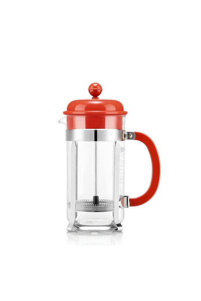 Bodum Cafetieră 1L, tip piston, roșie