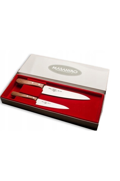 MASAHIRO Set de cuțite MSC chef 180 mm și de curățat 120 mm