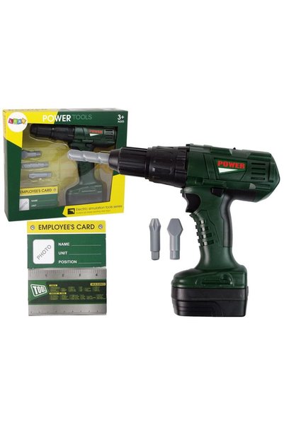 LeanToys ND24_12144 Bormașină pentru bricolaj Verde W