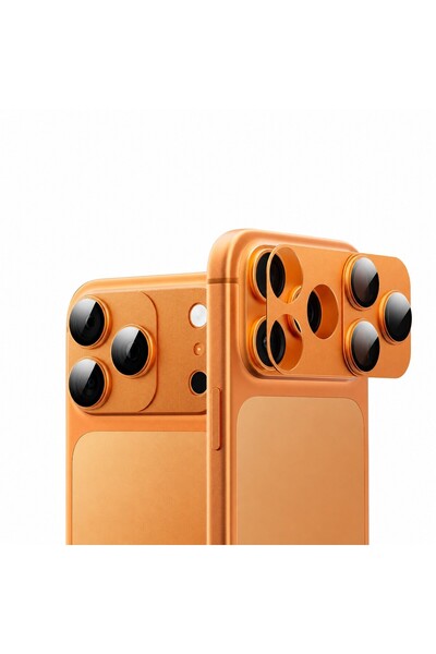 HEYBİNGO Protector magnetic pentru lentila camerei pentru iPhone 17 Pro, Stic...