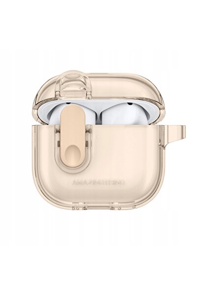 Amazingthing Husă de protecție pentru AirPods 4 Minimal Case - desert