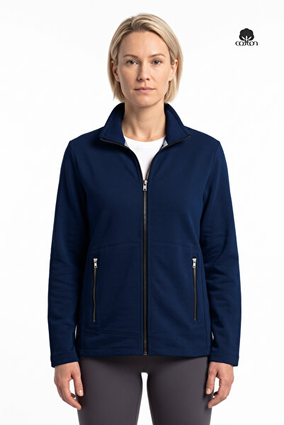 Cottonland Women's Carla Spring Jacket, Zippered Pockets, Two Strands, Cotton...