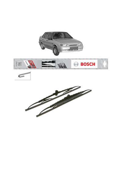Bosch Set of 2 wipers LADA SAMARA Hatchback (2113, 2114) from 2003-2013, Clas...